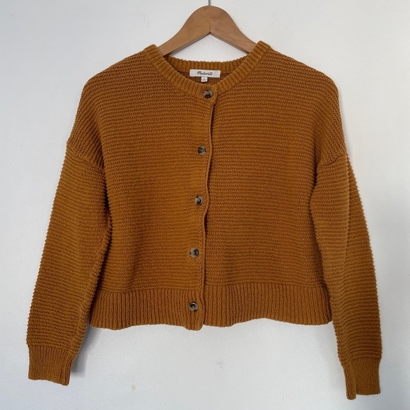 Madewell Deville Knit Cardigan Size S - Picture 3 of 6